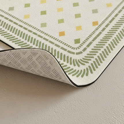 Kitchen Floor Mat, Soft Diatom Mud Absorbent Carpet, Minimalist Style, Beige, Long Strip Foot Mats, Home Decoration Non-slip Rug - gallery 2